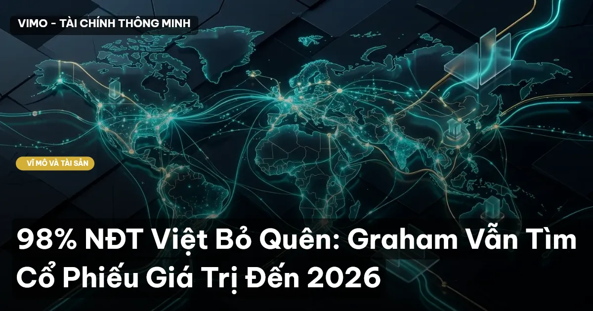 98% NĐT Việt Bỏ Quên: Graham Vẫn Tìm Cổ Phiếu Giá Trị Đến 2026