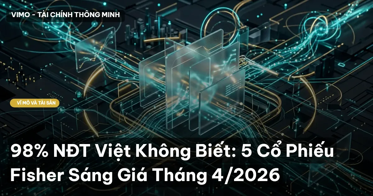 98% NĐT Việt Không Biết: 5 Cổ Phiếu Fisher Sáng Giá Tháng 4/2026