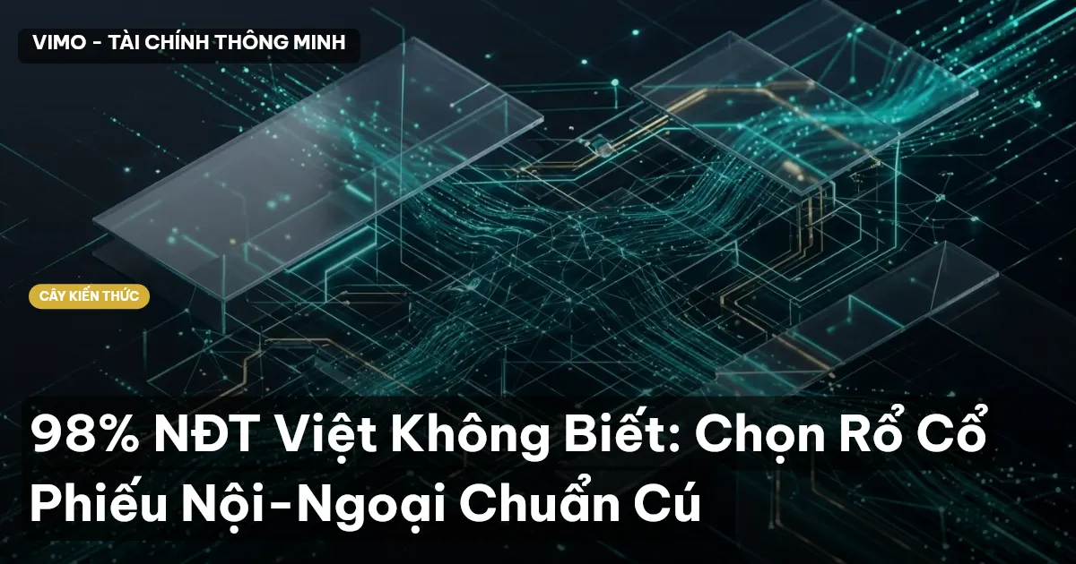 98% NĐT Việt Không Biết: Chọn Rổ Cổ Phiếu Nội-Ngoại Chuẩn Cú