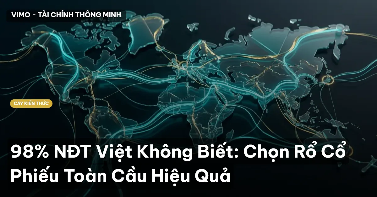 98% NĐT Việt Không Biết: Chọn Rổ Cổ Phiếu Toàn Cầu Hiệu Quả