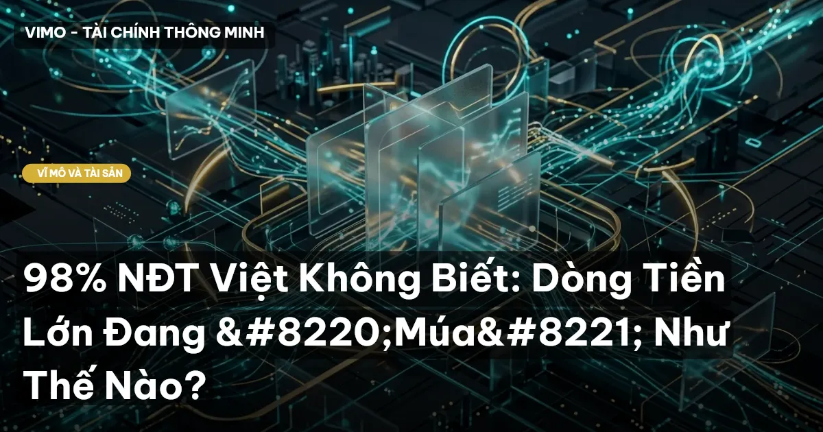 98% NĐT Việt Không Biết: Dòng Tiền Lớn Đang “Múa” Như Thế Nào?