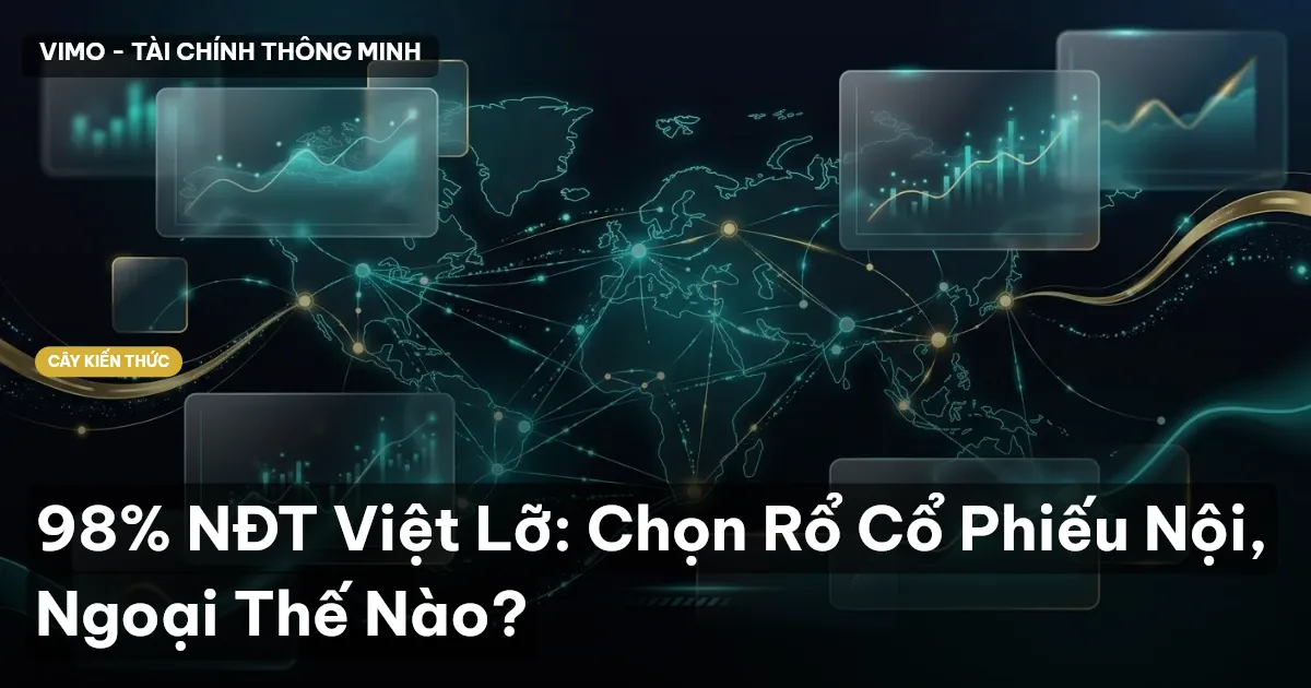 98% NĐT Việt Lỡ: Chọn Rổ Cổ Phiếu Nội, Ngoại Thế Nào?