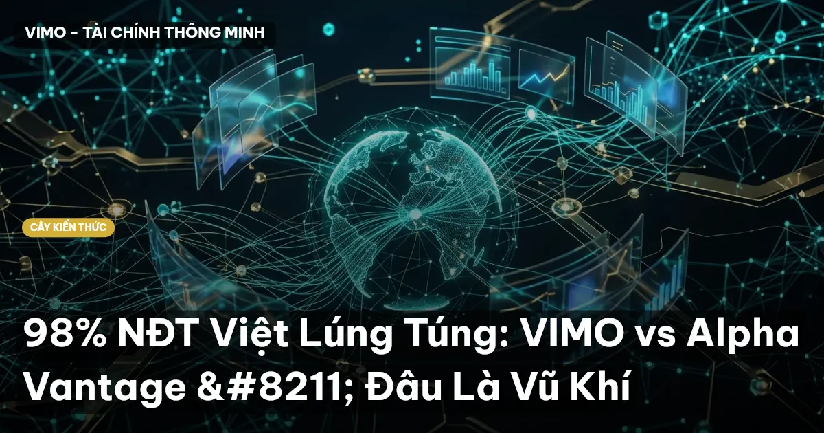 98% NĐT Việt Lúng Túng: VIMO vs Alpha Vantage – Đâu Là Vũ Khí