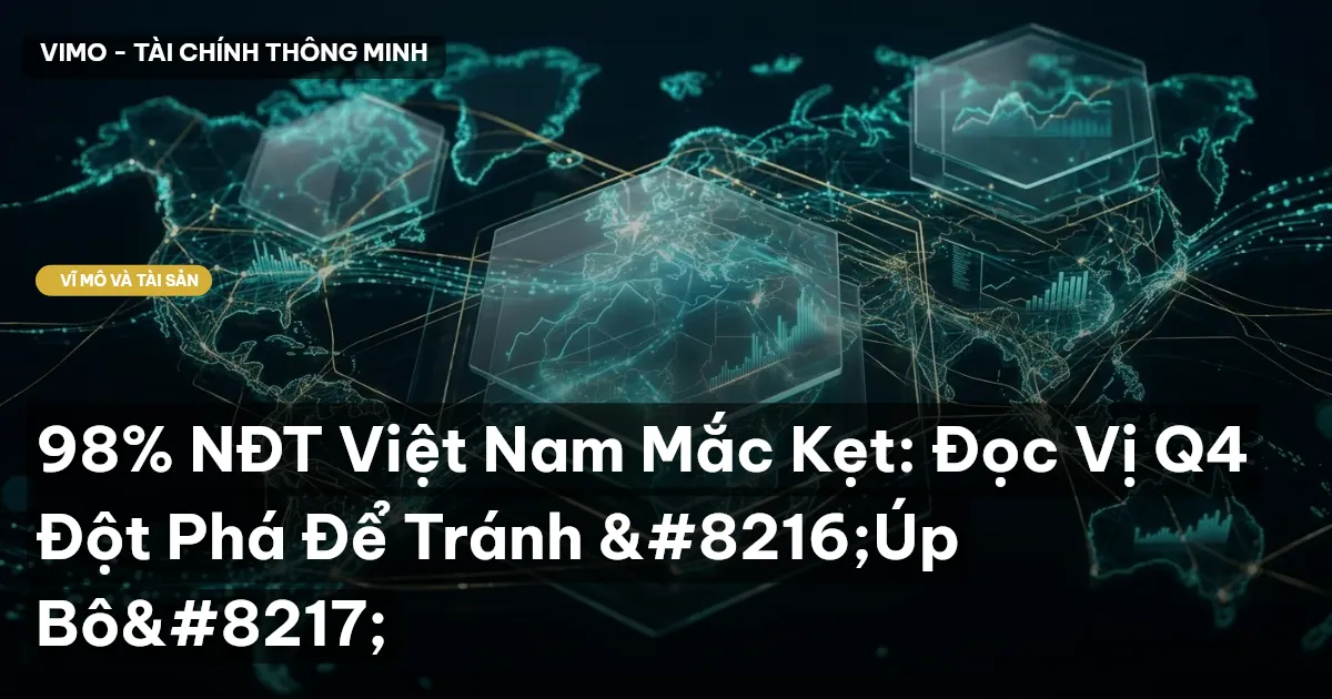 98% NĐT Việt Nam Mắc Kẹt: Đọc Vị Q4 Đột Phá Để Tránh 'Úp Bô'
