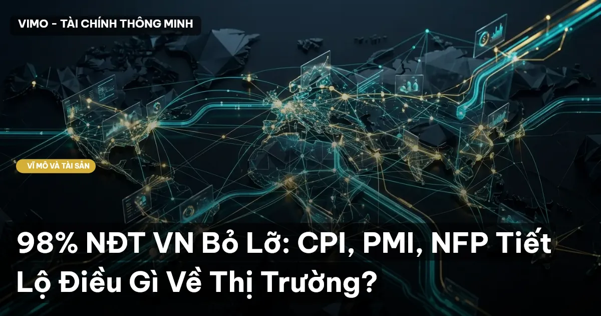 98% NĐT VN Bỏ Lỡ: CPI, PMI, NFP Tiết Lộ Điều Gì Về Thị Trường?