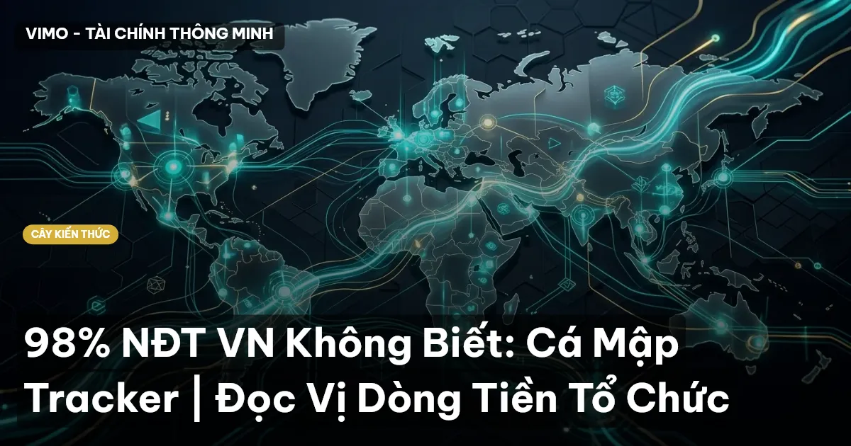 98% NĐT VN Không Biết: Cá Mập Tracker | Đọc Vị Dòng Tiền Tổ Chức