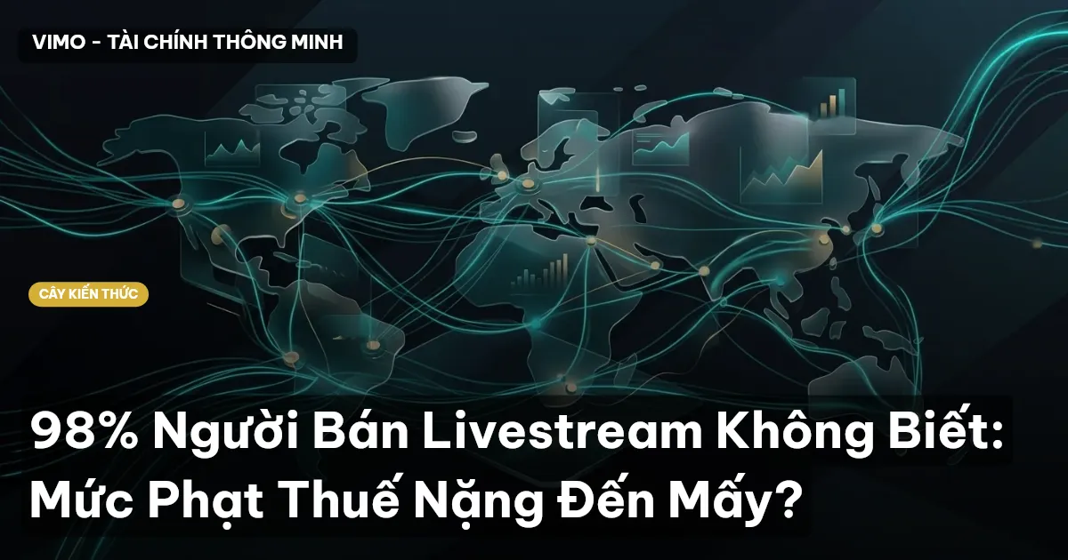98% Người Bán Livestream Không Biết: Mức Phạt Thuế Nặng Đến Mấy?