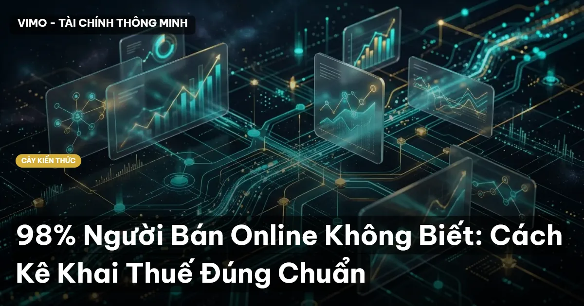 98% Người Bán Online Không Biết: Cách Kê Khai Thuế Đúng Chuẩn