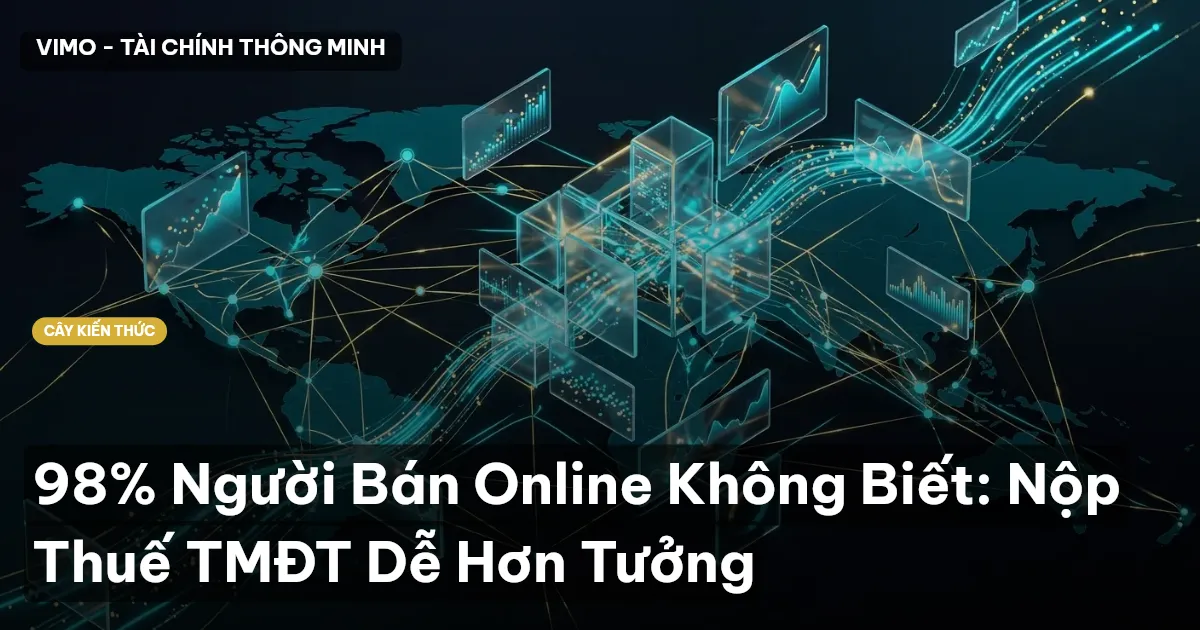 98% Người Bán Online Không Biết: Nộp Thuế TMĐT Dễ Hơn Tưởng