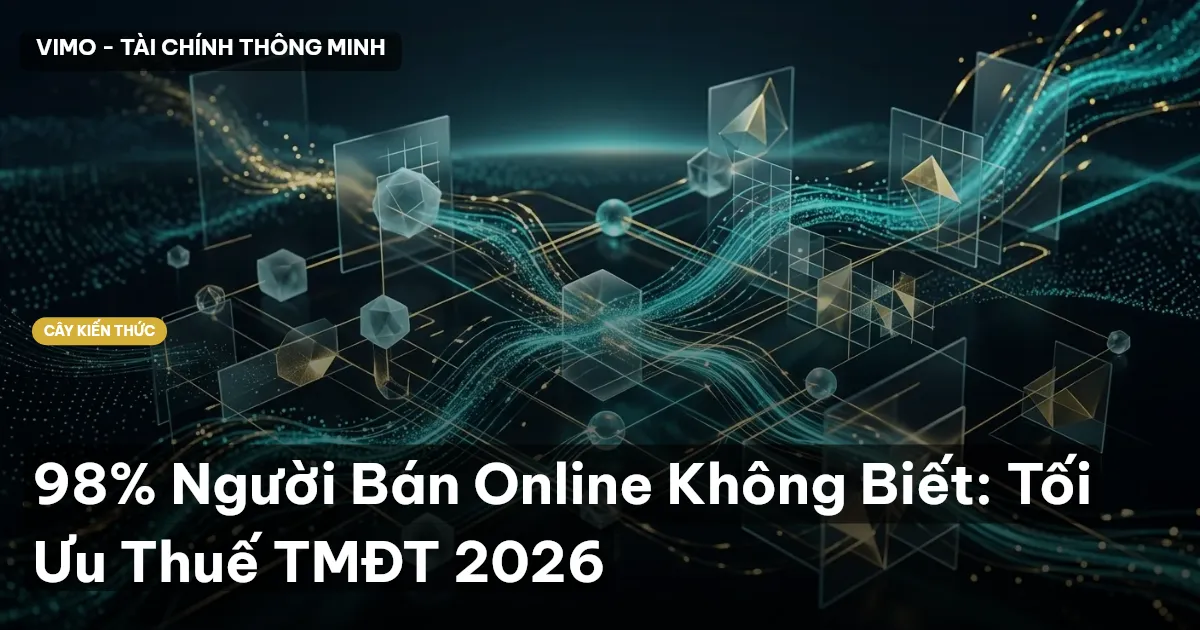 98% Người Bán Online Không Biết: Tối Ưu Thuế TMĐT 2026