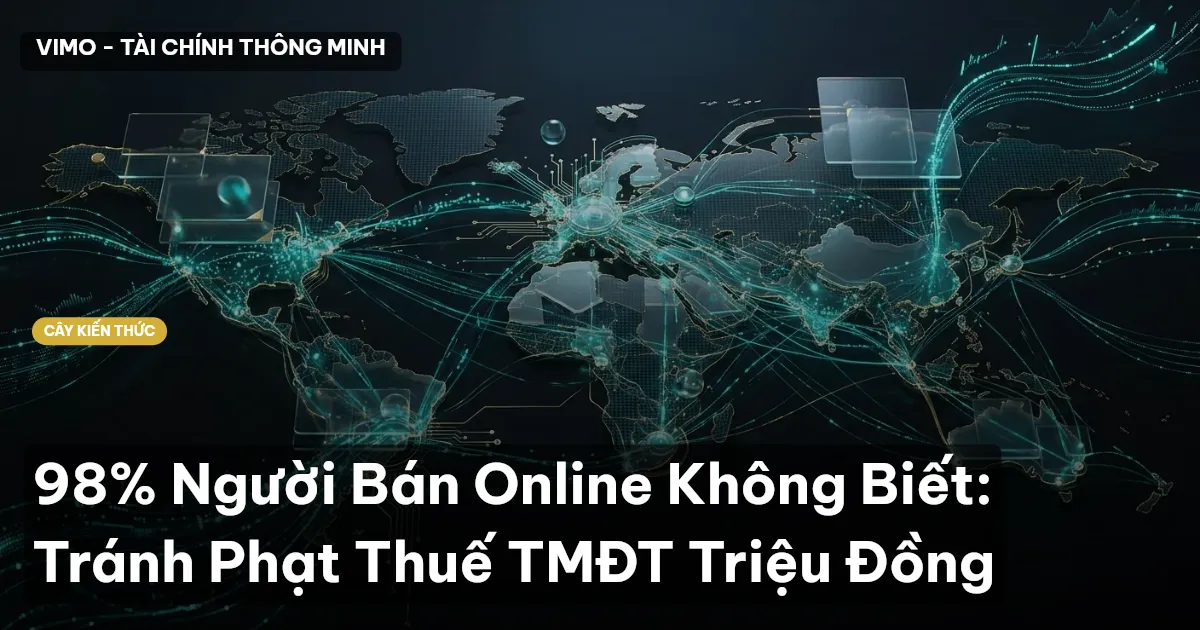 98% Người Bán Online Không Biết: Tránh Phạt Thuế TMĐT Triệu Đồng