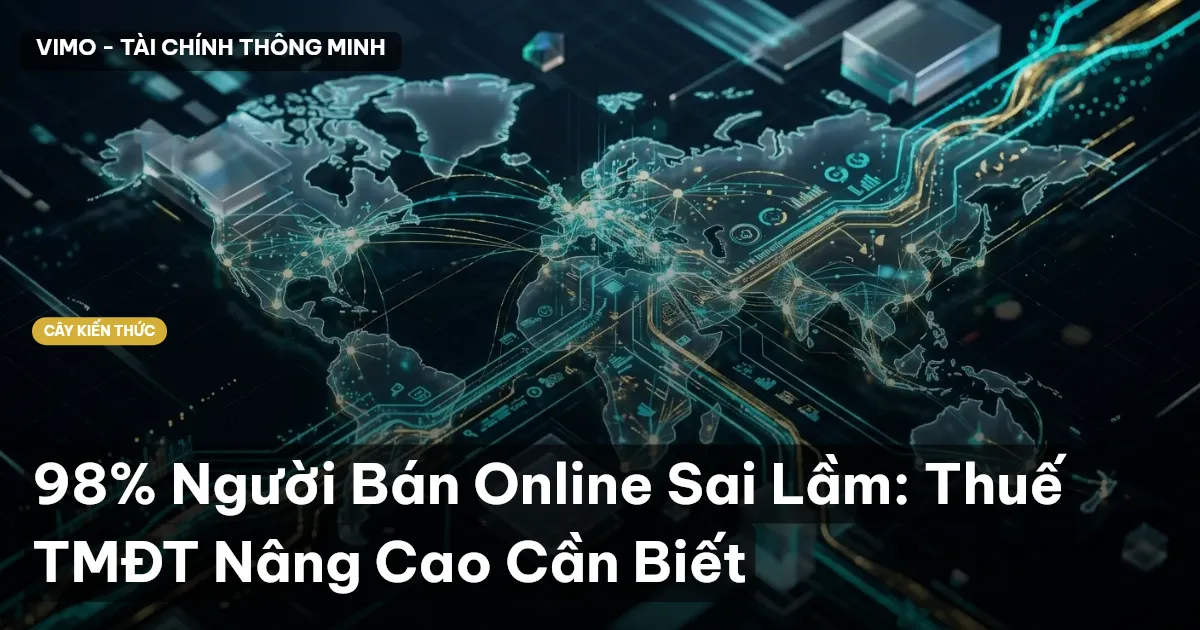 98% Người Bán Online Sai Lầm: Thuế TMĐT Nâng Cao Cần Biết