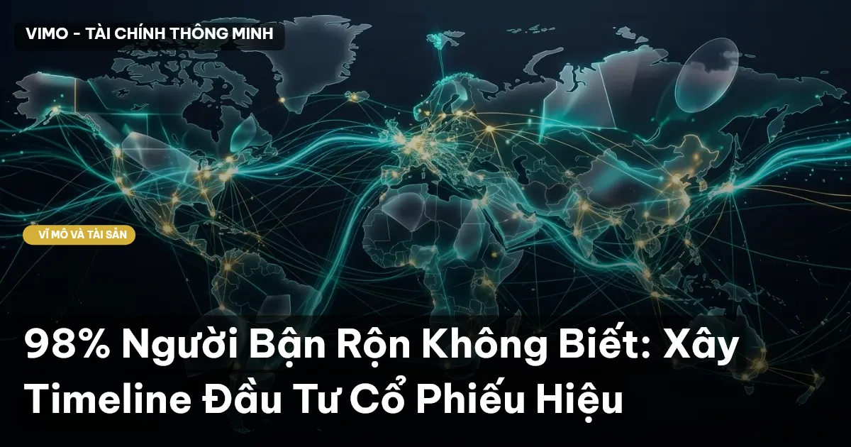 98% Người Bận Rộn Không Biết: Xây Timeline Đầu Tư Cổ Phiếu Hiệu