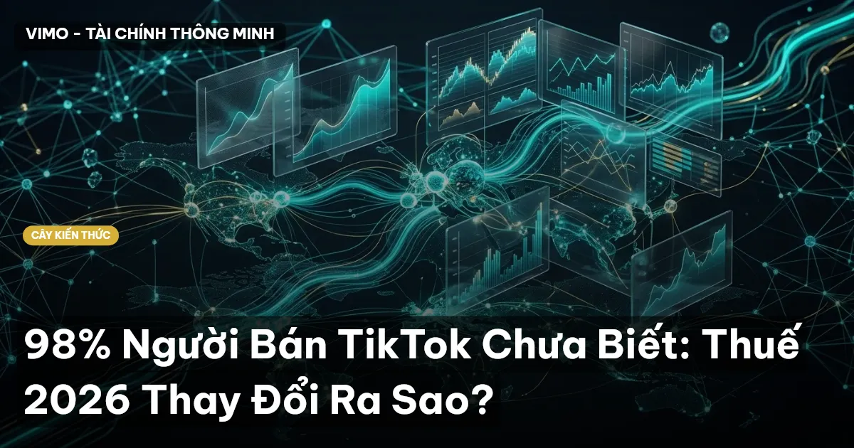 98% Người Bán TikTok Chưa Biết: Thuế 2026 Thay Đổi Ra Sao?