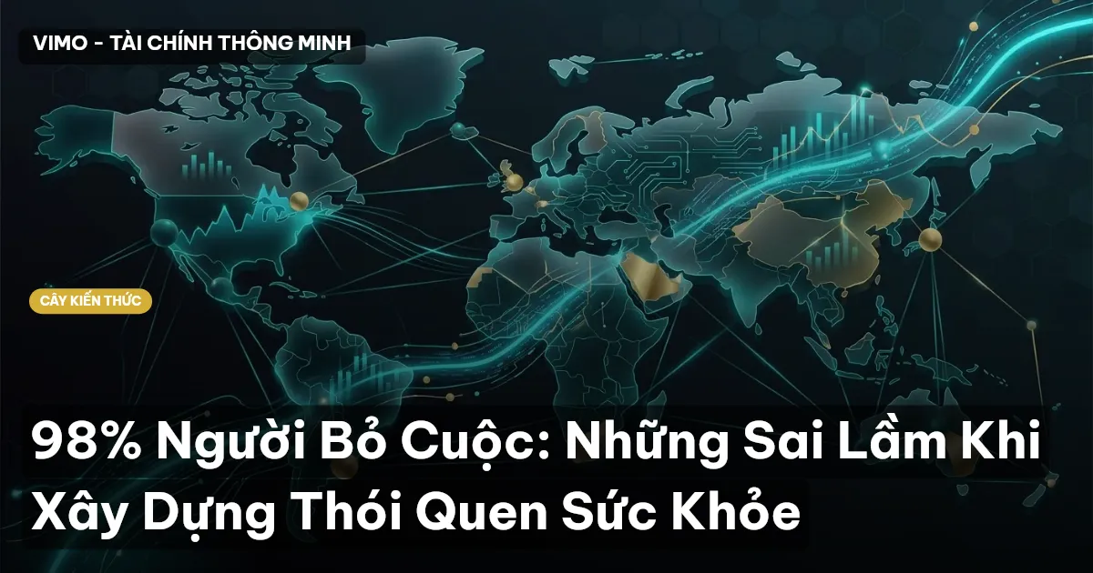 98% Người Bỏ Cuộc: Những Sai Lầm Khi Xây Dựng Thói Quen Sức Khỏe