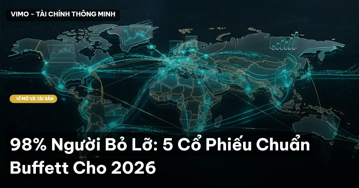 98% Người Bỏ Lỡ: 5 Cổ Phiếu Chuẩn Buffett Cho 2026
