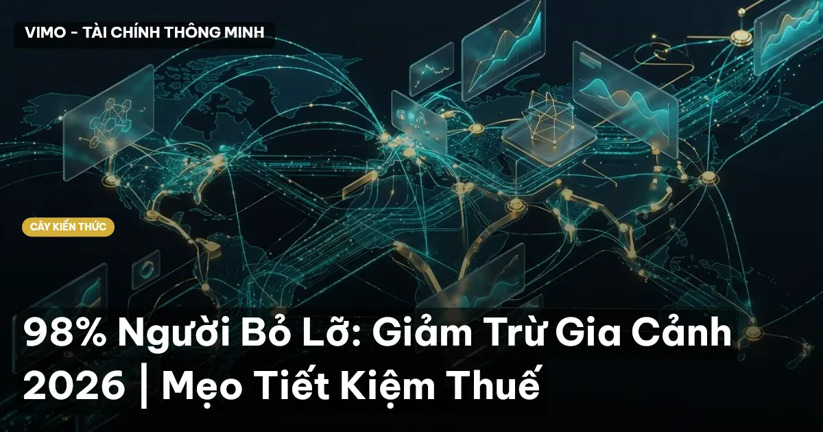 98% Người Bỏ Lỡ: Giảm Trừ Gia Cảnh 2026 | Mẹo Tiết Kiệm Thuế
