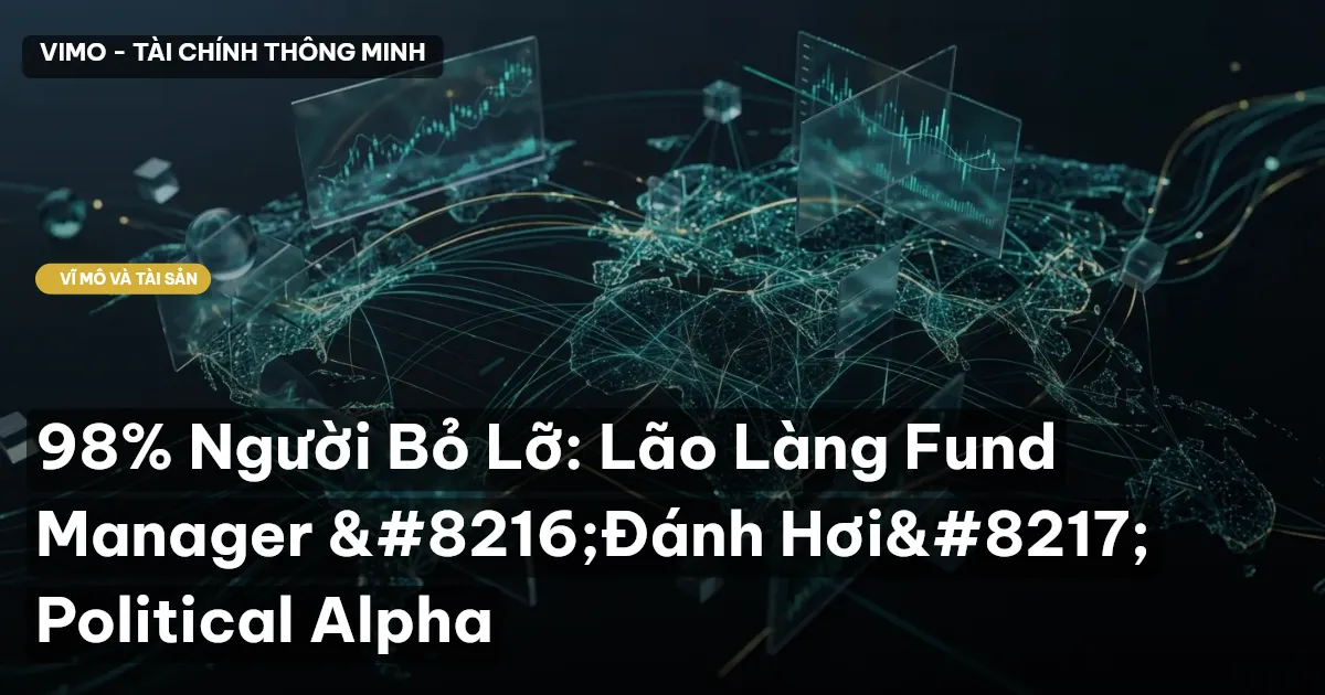 98% Người Bỏ Lỡ: Lão Làng Fund Manager 'Đánh Hơi' Political Alpha