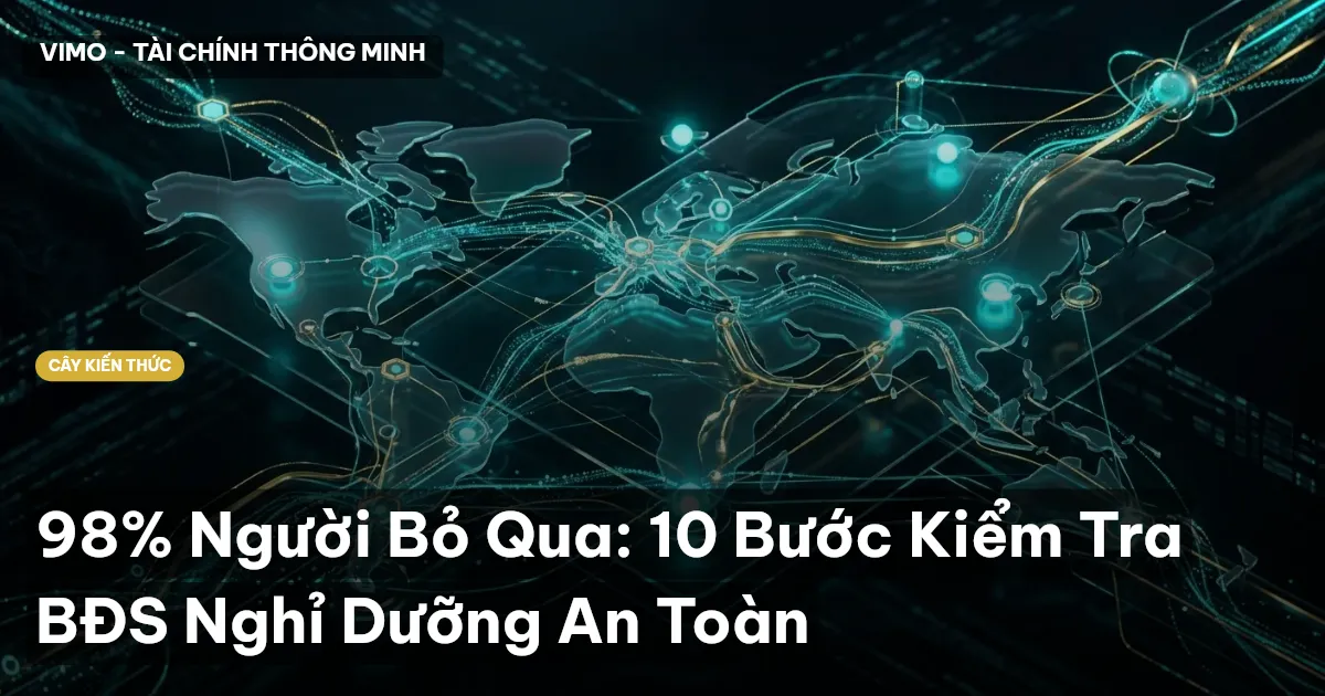 98% Người Bỏ Qua: 10 Bước Kiểm Tra BĐS Nghỉ Dưỡng An Toàn