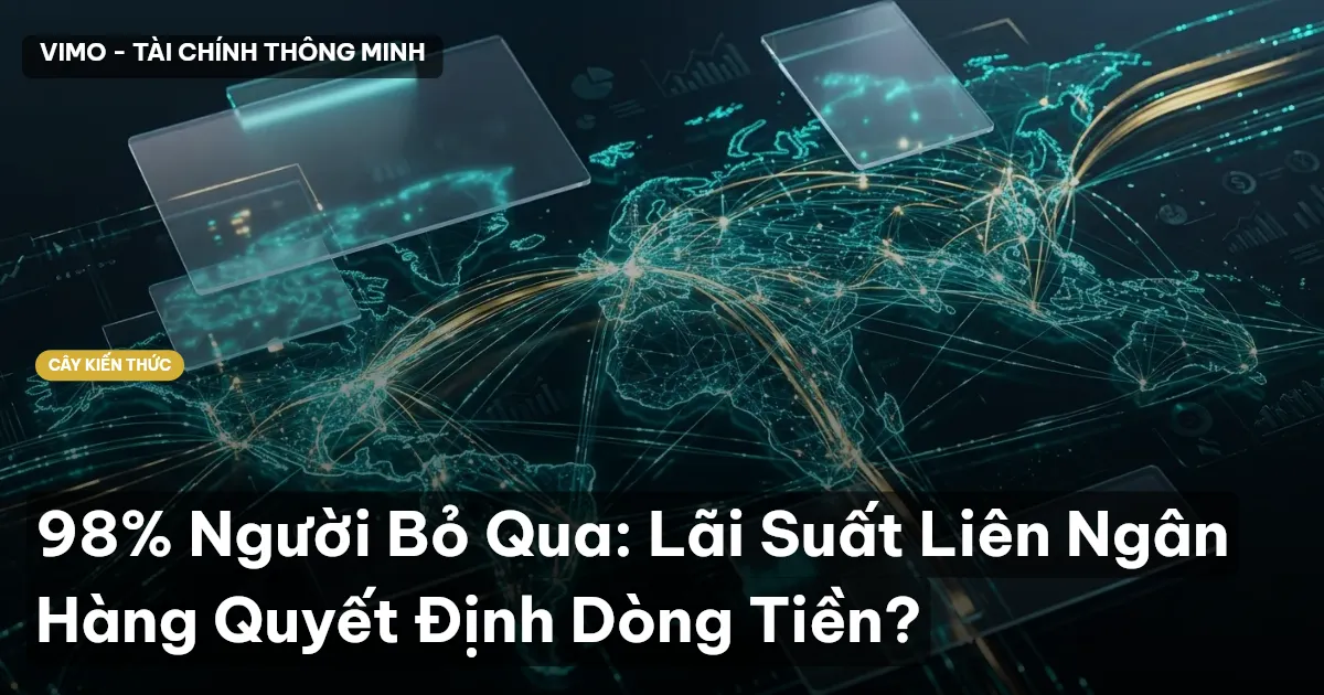 98% Người Bỏ Qua: Lãi Suất Liên Ngân Hàng Quyết Định Dòng Tiền?