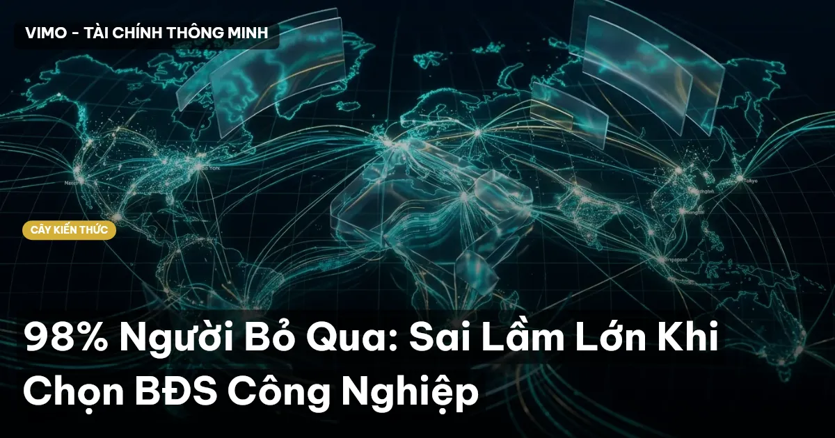 98% Người Bỏ Qua: Sai Lầm Lớn Khi Chọn BĐS Công Nghiệp