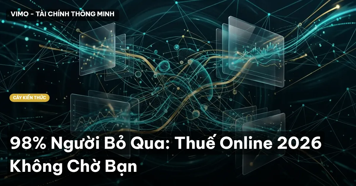 98% Người Bỏ Qua: Thuế Online 2026 Không Chờ Bạn