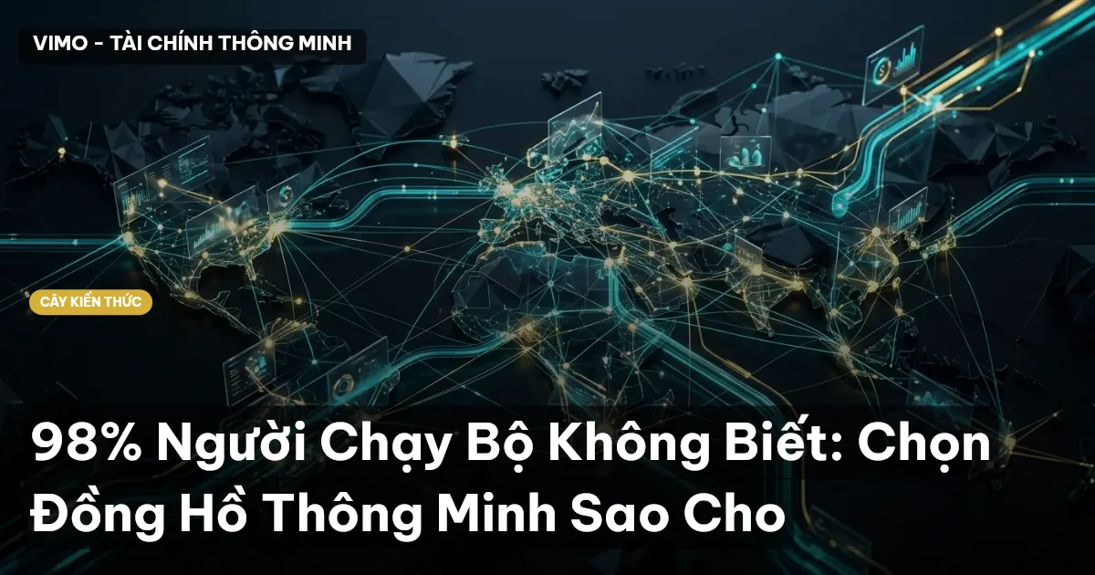 98% Người Chạy Bộ Không Biết: Chọn Đồng Hồ Thông Minh Sao Cho