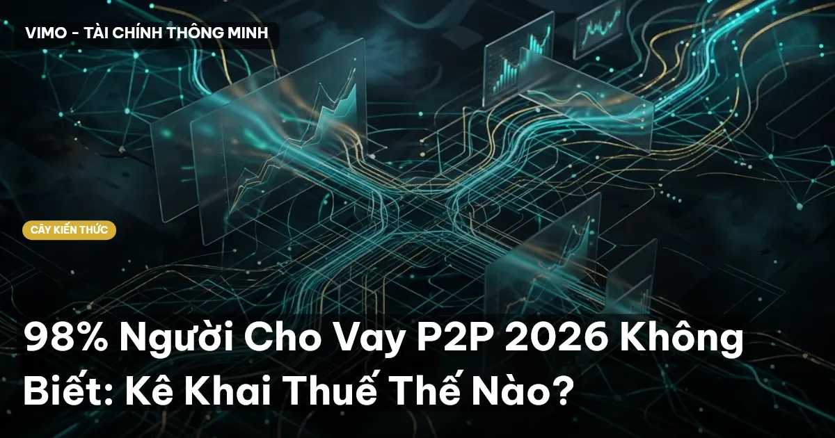 98% Người Cho Vay P2P 2026 Không Biết: Kê Khai Thuế Thế Nào?