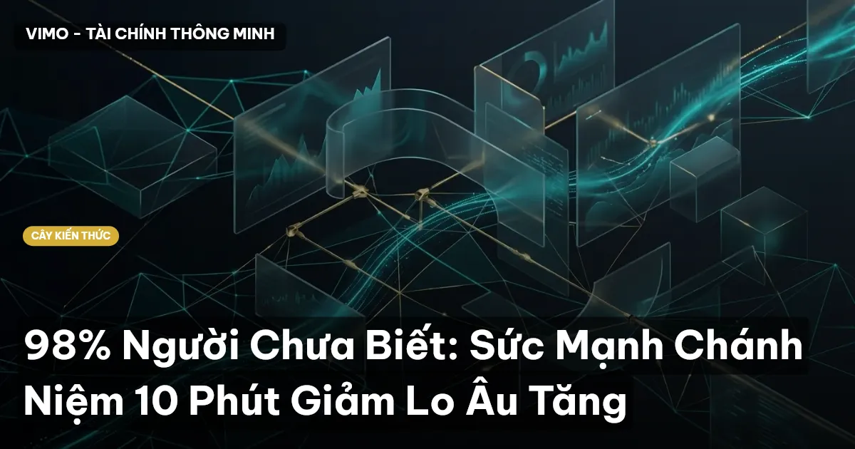 98% Người Chưa Biết: Sức Mạnh Chánh Niệm 10 Phút Giảm Lo Âu Tăng