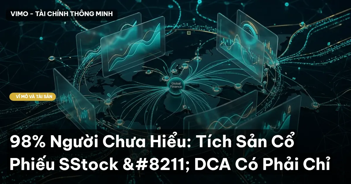 98% Người Chưa Hiểu: Tích Sản Cổ Phiếu SStock – DCA Có Phải Chỉ