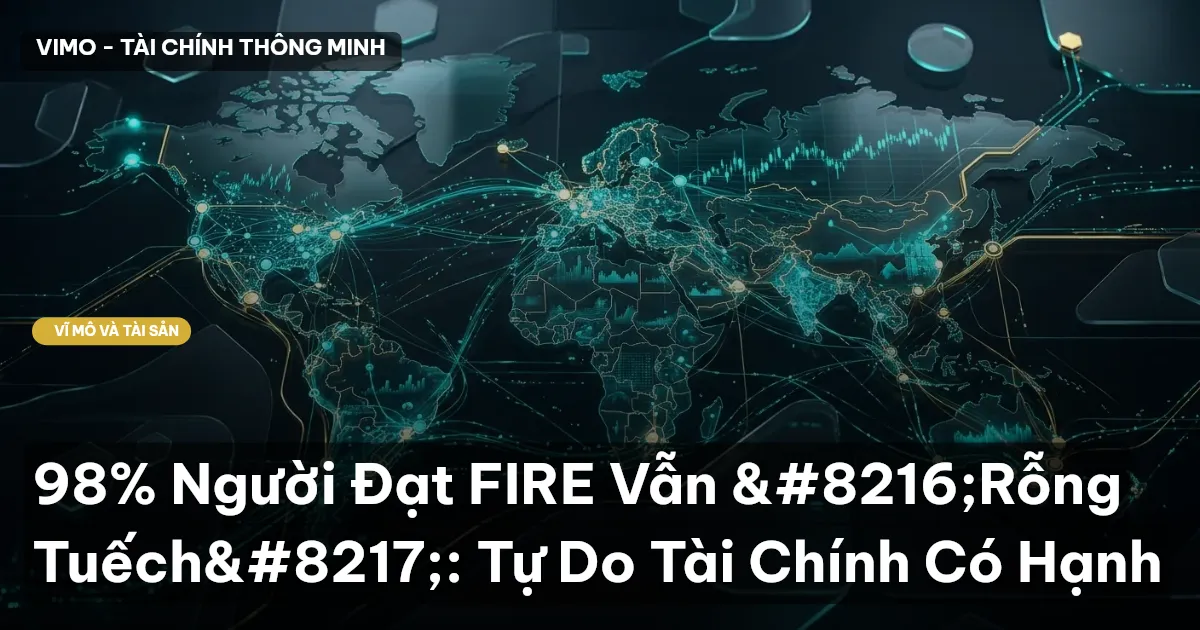98% Người Đạt FIRE Vẫn 'Rỗng Tuếch': Tự Do Tài Chính Có Hạnh