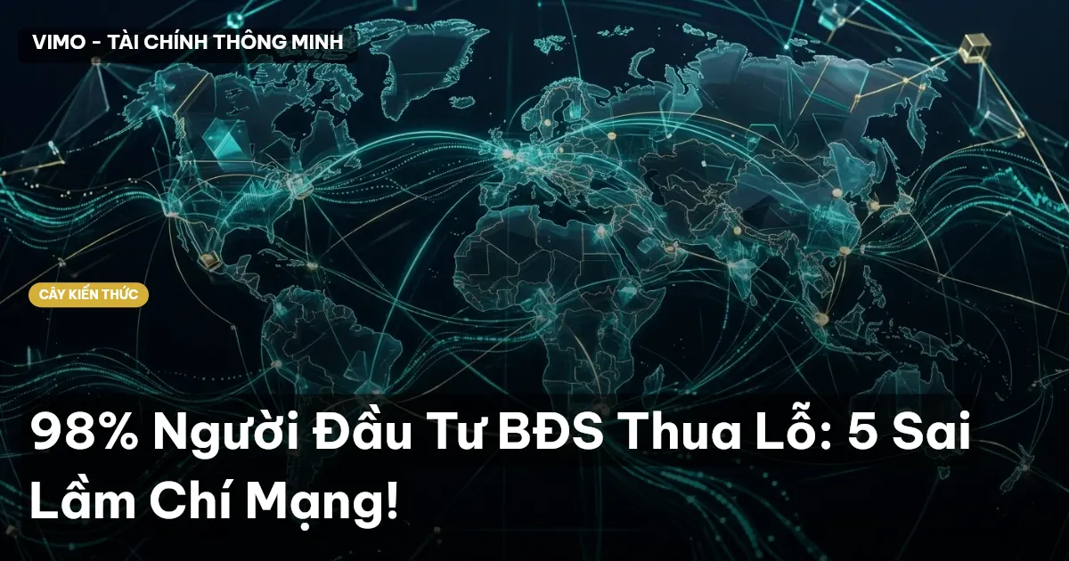 98% Người Đầu Tư BĐS Thua Lỗ: 5 Sai Lầm Chí Mạng!