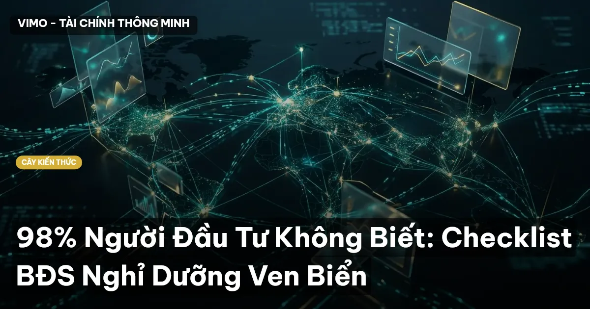 98% Người Đầu Tư Không Biết: Checklist BĐS Nghỉ Dưỡng Ven Biển