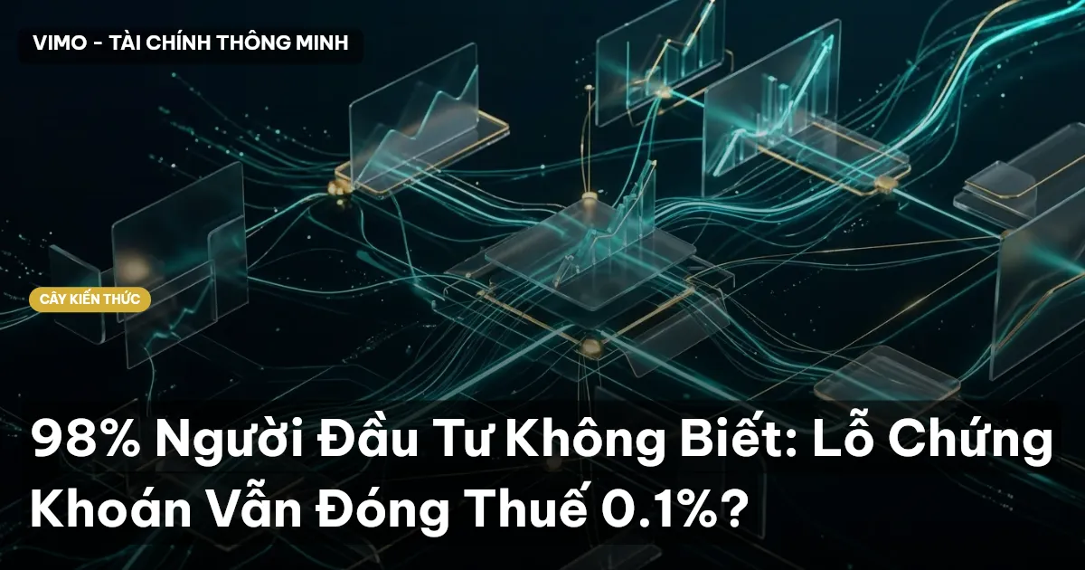 98% Người Đầu Tư Không Biết: Lỗ Chứng Khoán Vẫn Đóng Thuế 0.1%?
