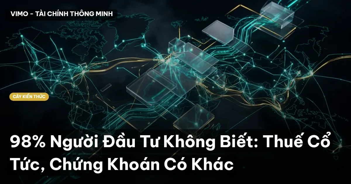 98% Người Đầu Tư Không Biết: Thuế Cổ Tức, Chứng Khoán Có Khác