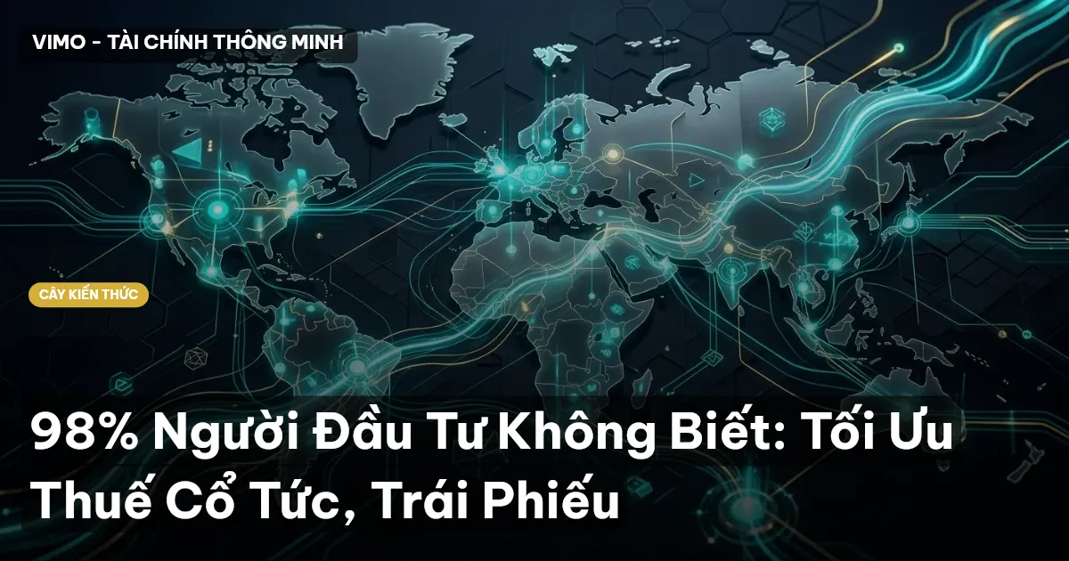 98% Người Đầu Tư Không Biết: Tối Ưu Thuế Cổ Tức, Trái Phiếu