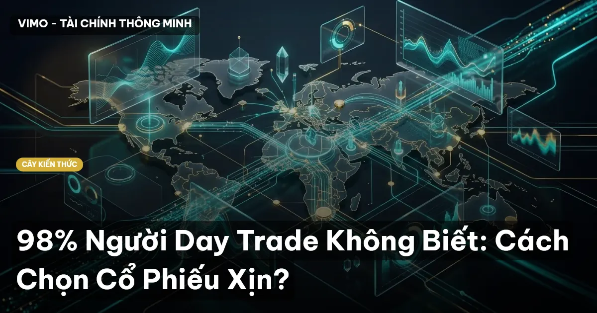 98% Người Day Trade Không Biết: Cách Chọn Cổ Phiếu Xịn?