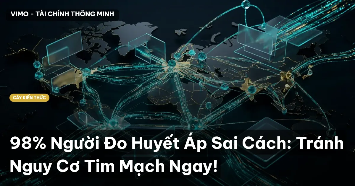 98% Người Đo Huyết Áp Sai Cách: Tránh Nguy Cơ Tim Mạch Ngay!