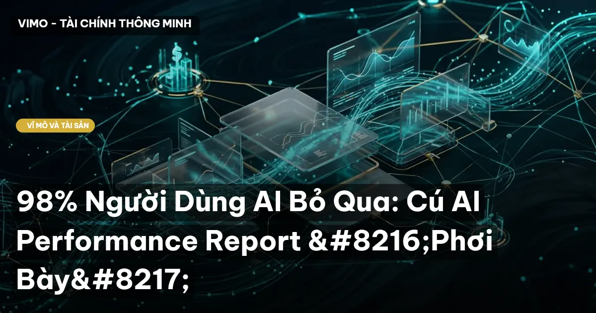 98% Người Dùng AI Bỏ Qua: Cú AI Performance Report 'Phơi Bày'