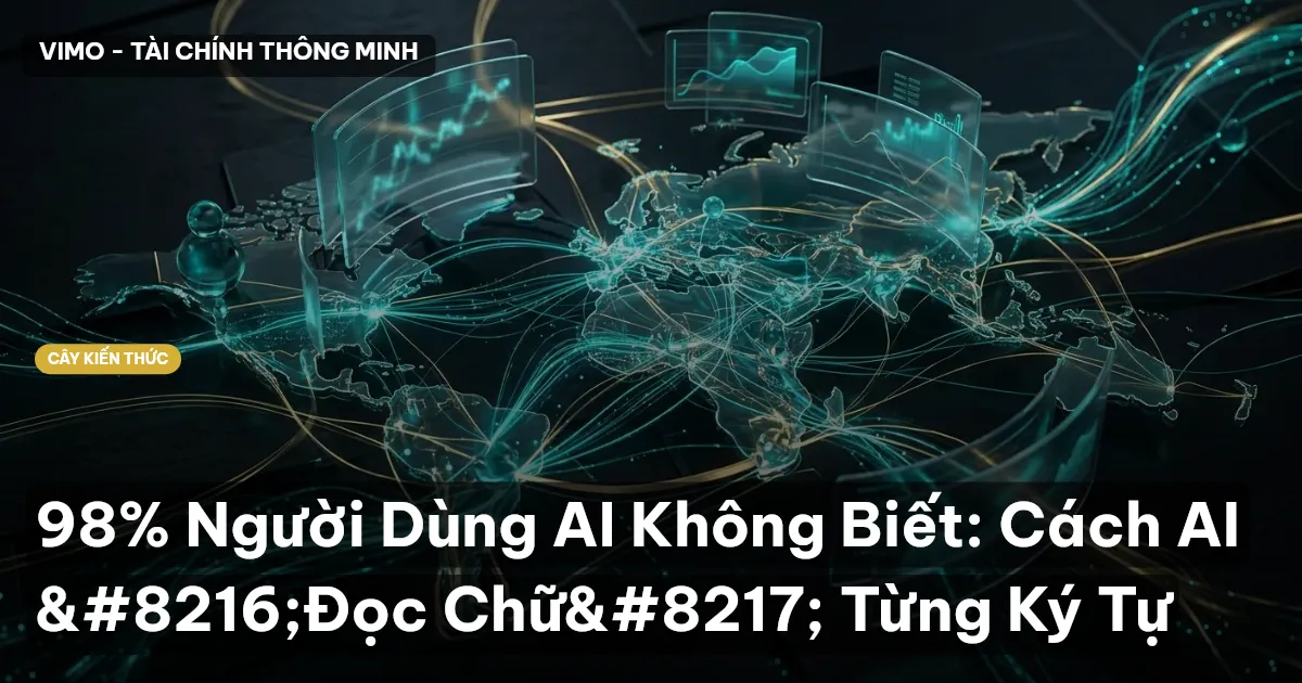 98% Người Dùng AI Không Biết: Cách AI ‘Đọc Chữ’ Từng Ký Tự