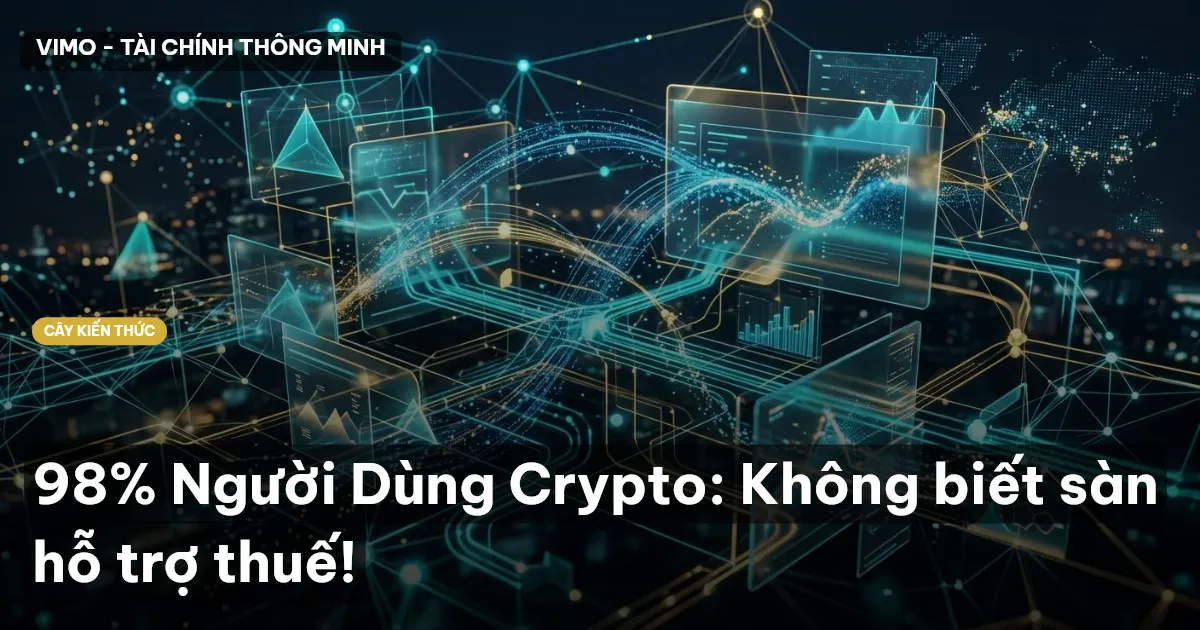 98% Người Dùng Crypto: Không biết sàn hỗ trợ thuế!