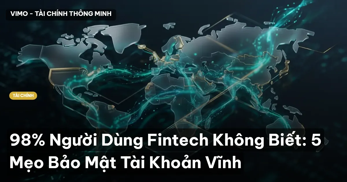 bảo mật tài khoản fintech