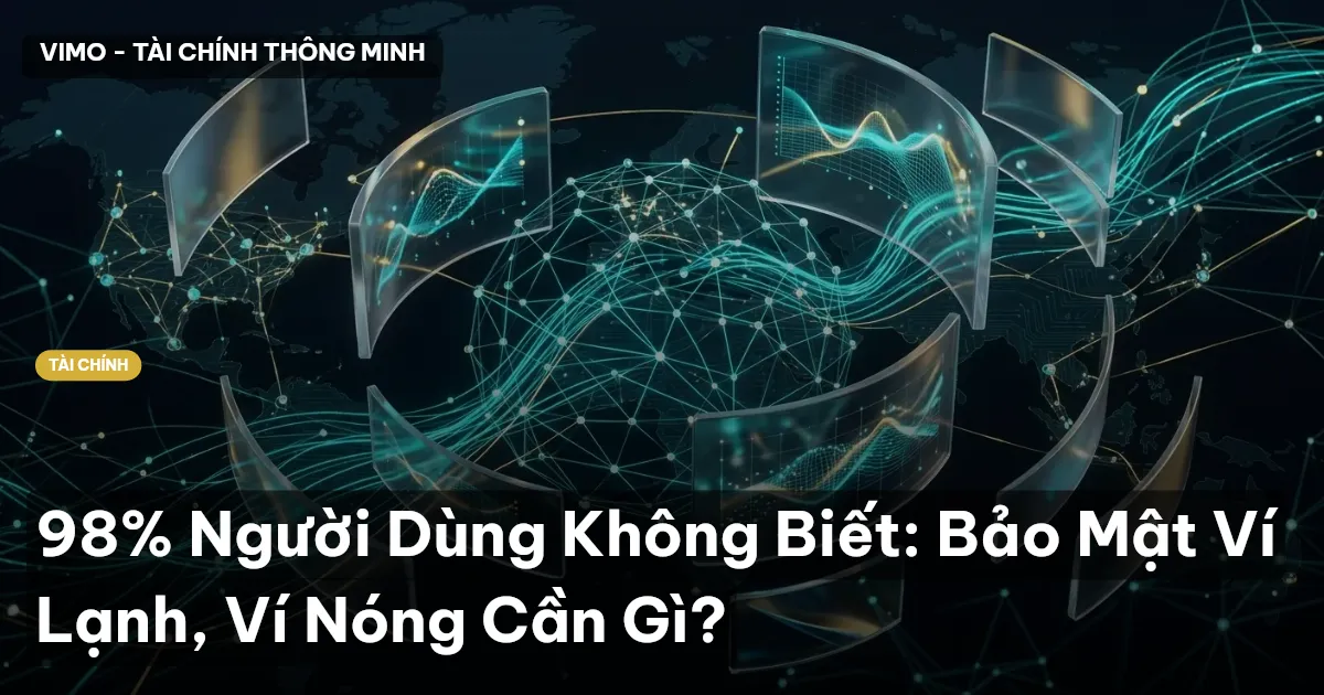 98% Người Dùng Không Biết: Bảo Mật Ví Lạnh, Ví Nóng Cần Gì?