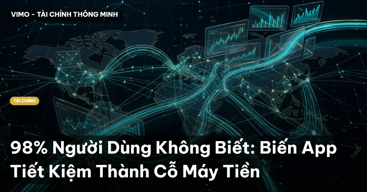 98% Người Dùng Không Biết: Biến App Tiết Kiệm Thành Cỗ Máy Tiền