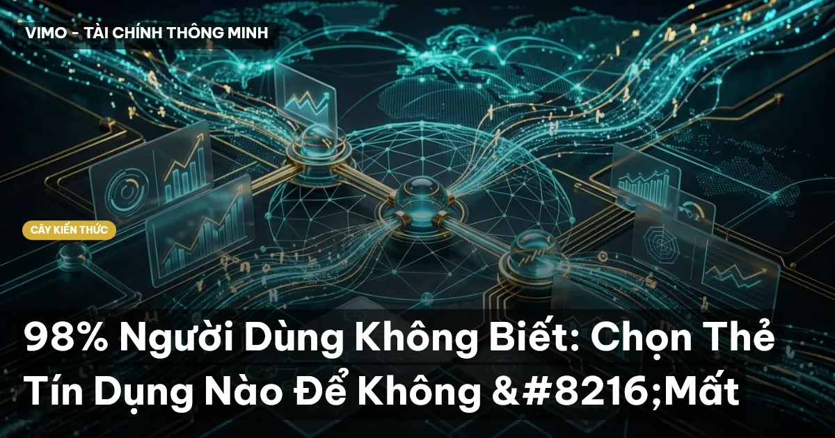 98% Người Dùng Không Biết: Chọn Thẻ Tín Dụng Nào Để Không ‘Mất