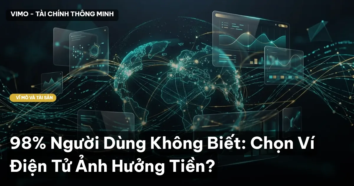 98% Người Dùng Không Biết: Chọn Ví Điện Tử Ảnh Hưởng Tiền?