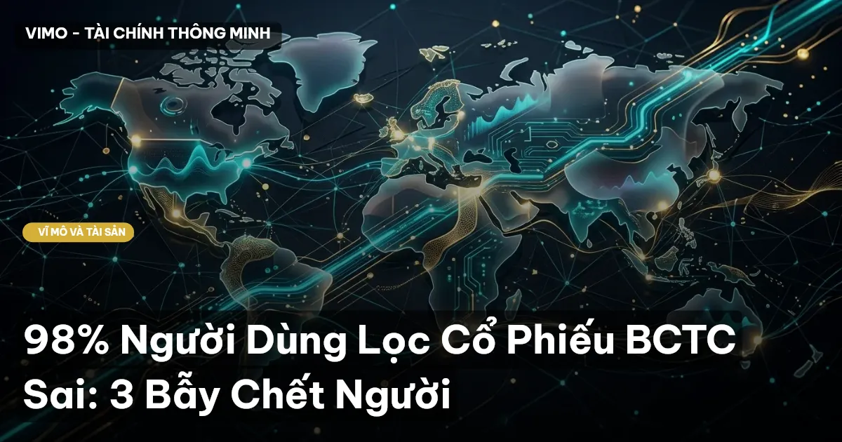 98% Người Dùng Lọc Cổ Phiếu BCTC Sai: 3 Bẫy Chết Người