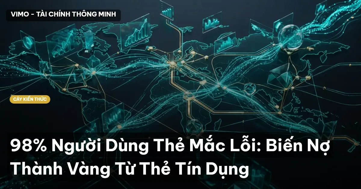 98% Người Dùng Thẻ Mắc Lỗi: Biến Nợ Thành Vàng Từ Thẻ Tín Dụng