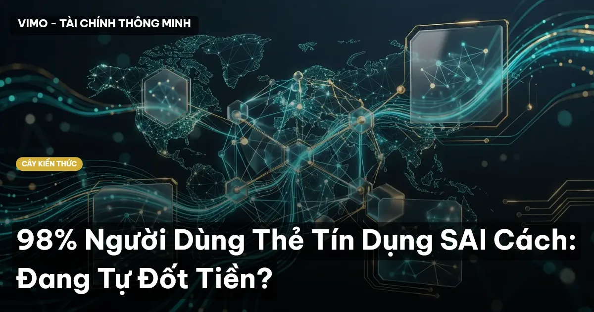 98% Người Dùng Thẻ Tín Dụng SAI Cách: Đang Tự Đốt Tiền?
