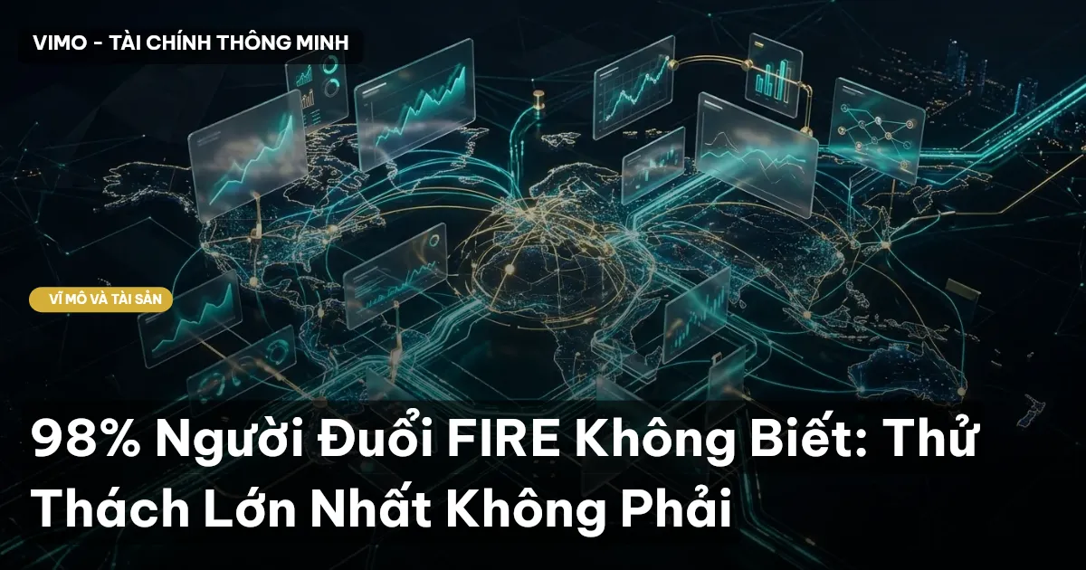 98% Người Đuổi FIRE Không Biết: Thử Thách Lớn Nhất Không Phải